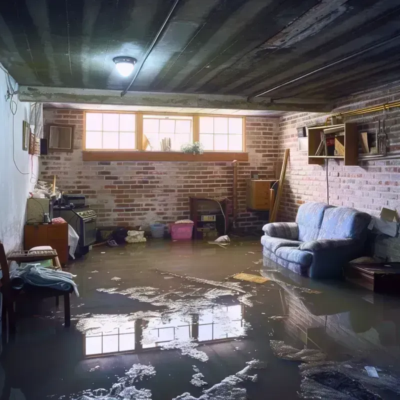 Flooded Basement Cleanup in South Barre, VT